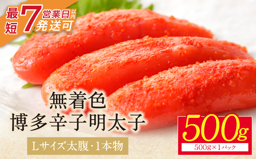 博多辛子明太子500g（1本物）