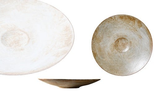 アガノラミュ ディナープレート（刷毛目）