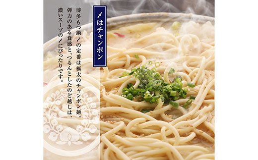 一藤 もつ鍋(醤油)2～3人前