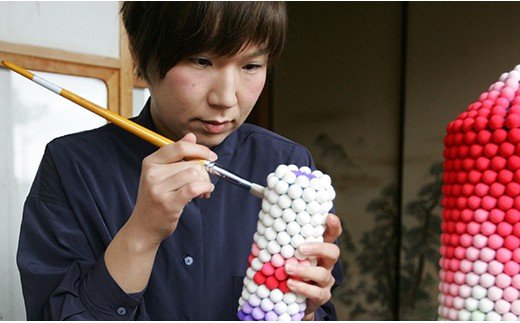 お供え・インテリア工芸！落雁「やぐるま」(極小)