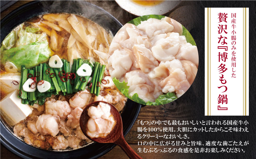 やまや 博多もつ鍋食べ比べセット(醤油・味噌)各1～2人前