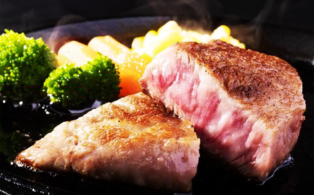 博多和牛【A4～A5】ステーキ食べ比べ（ヒレ約150g×2、ミスジ約100g×2、モモ約100g×2） 計約700g 3種類 ステーキ 牛肉 和牛 国産牛 牛 お肉 肉 ヒレ ミスジ モモ 食べ比べ 九州 福岡県 苅田町 冷凍