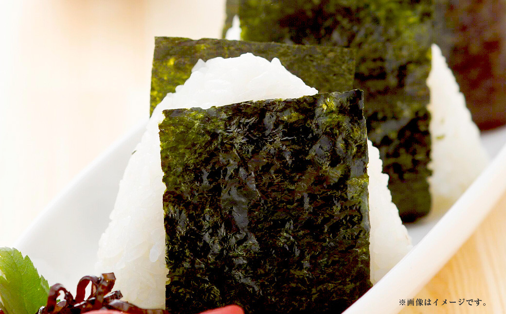 福岡県産有明のり 添加物不使用の味付け海苔 12切5枚×100束 計500枚 味付け海苔 味付のり 乾海苔 のり 海苔 ノリ