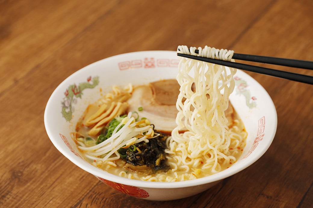 うまかっちゃん 博多からし 高菜風味 30食 (5袋×6パック) とんこつ ラーメン 高菜 