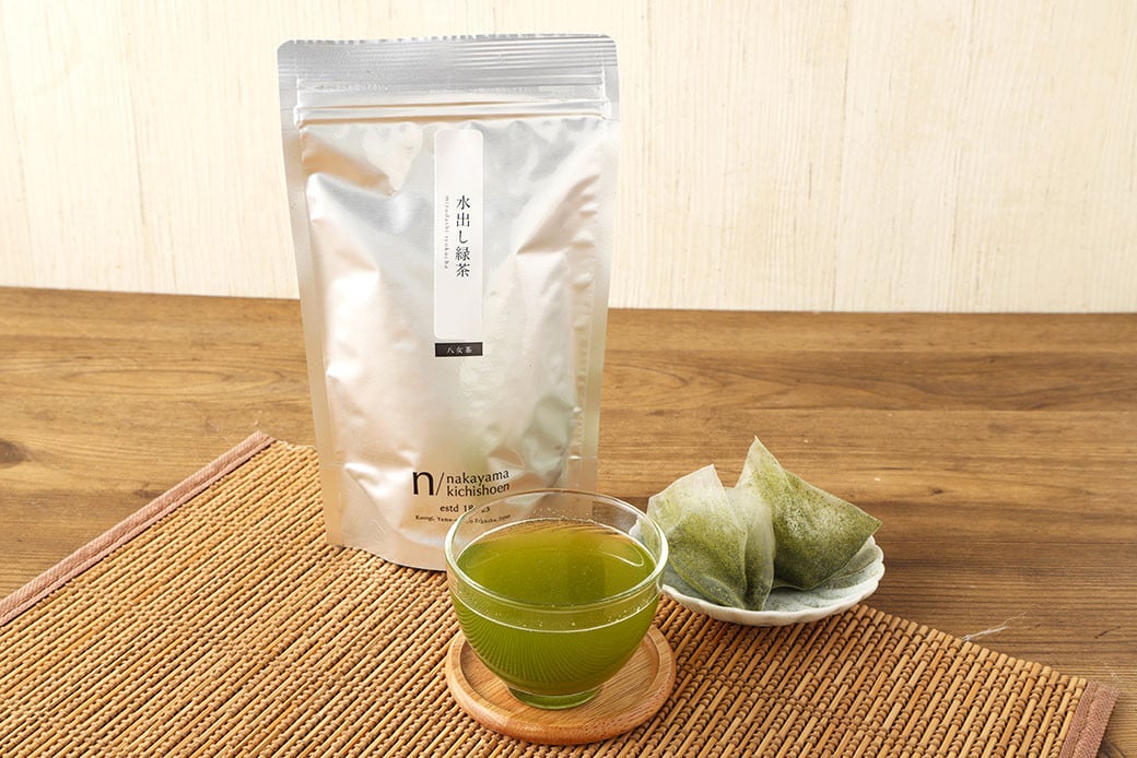 中山吉祥園 八女茶 3種セット( 水出し ・ 朝露 ・ 抹茶クランチ ) 緑茶 抹茶 ティーパック チョコ お菓子 おやつ