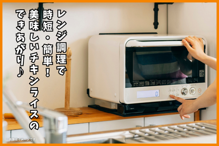 【定期便6回】ＪＡさがオリジナル チキンライス 250g×10袋：B755-002