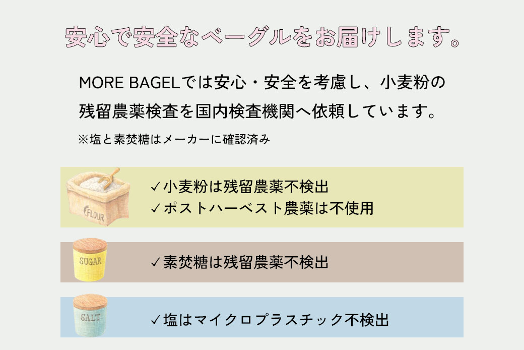 おまかせベーグル10個セット 詰め合わせ もちもち 国産小麦 こだわり食材 パン 冷凍 朝食 ベーグル 行列 人気店 MORE BAGEL 佐賀市：B150-054