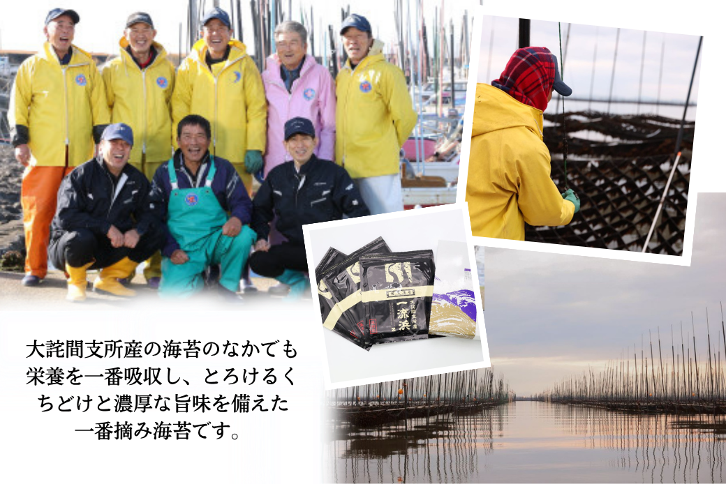 【定期便6回】佐賀海苔 一流浜 一番摘み「無選別品」全形25枚（計150枚）【クロネコゆうパケット便利用】焼き海苔 有明海苔 ：B595-002