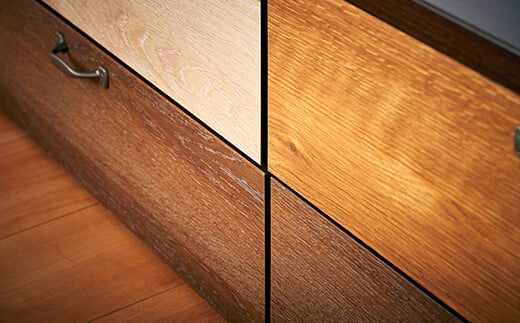 チェスト 120cm幅4段 ルコッタ【諸富家具】：C153-012