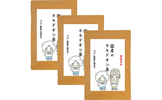 国産 カキドオシ茶（3個セット）：B210-008