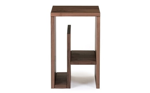 ノード35サイドテーブル WN【諸富家具】：C259-001