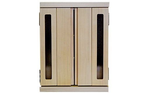 メモリアルボックス虹M（4枚戸）【諸富家具】：B550-001