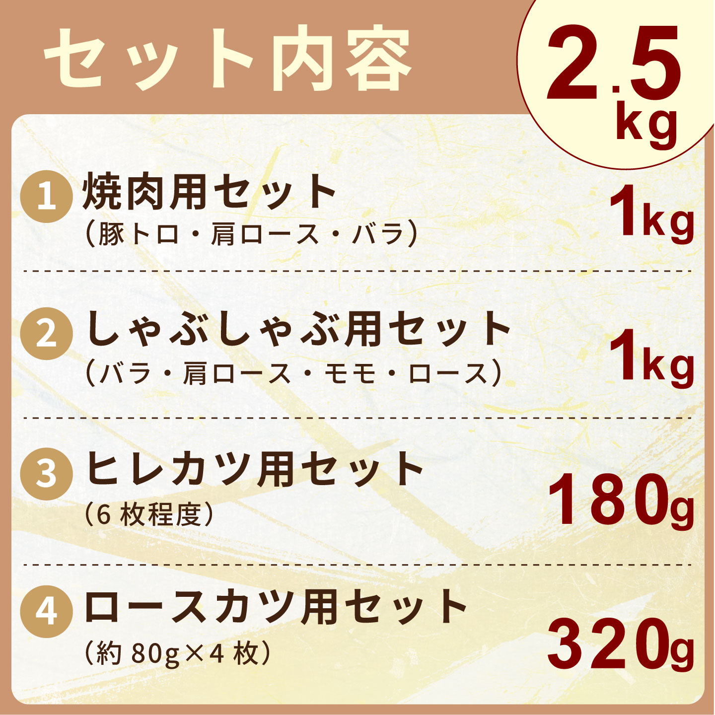 肥前さくらポーク 食べ比べセット：B340-006