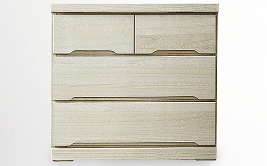 75-3LCD奥深 押入れ収納（白）【諸富家具】：C113-013