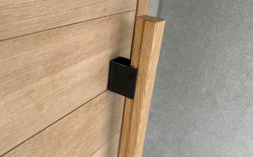 木製（オーク材）取っ手　長60cm：B350-001