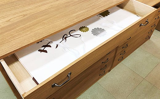 桐たんす トランク8段：C197-003