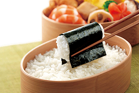 「梅の花」焼海苔・味附海苔9袋入 袋詰合せ：B140-091