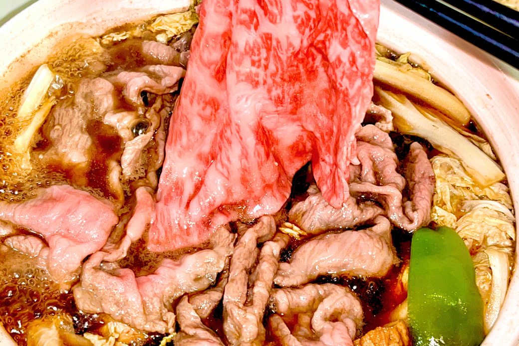 佐賀牛（プレミアム）肩／モモ スライス 500g：B200-077