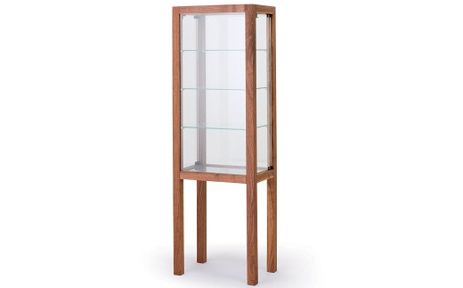 ルーシュ45ディスプレイキャビネット WN【諸富家具】：C450-002