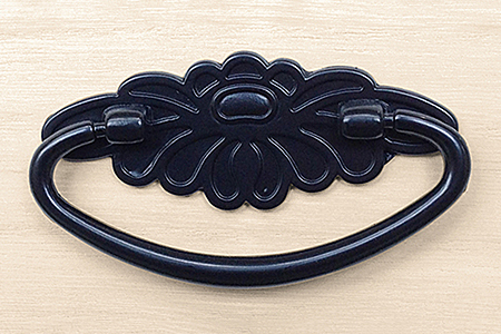 桐たんす キャスター付5段チェスト：C167-005