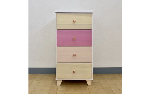 40チェスト4段 スプラウト【諸富家具】：B535-005