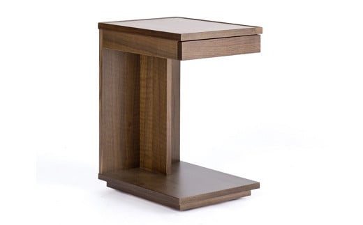 ジラーレ35サイドテーブル WN【諸富家具】：C137-003