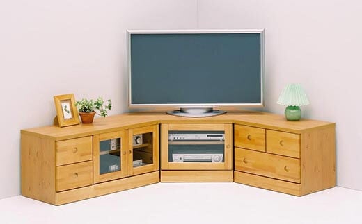 コーナーテレビボードセット フェアリー【諸富家具】：C261-004