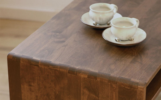 kumukumu100センターテーブル　WN色【諸富家具】：C176-007