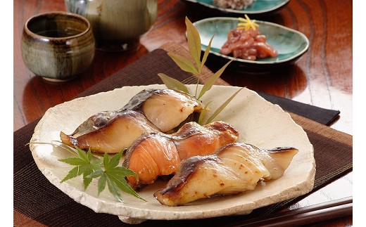 海幸漬(魚3種粕漬・西京漬詰合せ）GGSB-8：B255-007