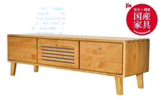 kumukumu150テレビボード　クリア色【諸富家具】:C358-003