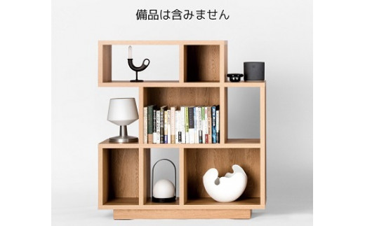 ソーロ100シェルフ Oak【諸富家具】：C267-003