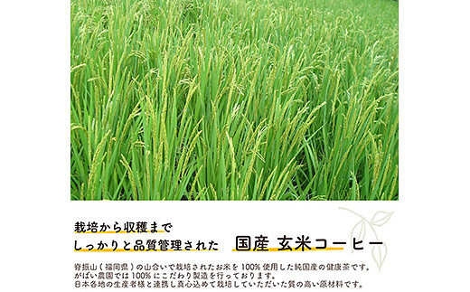 国産 玄米コーヒー：A085-017