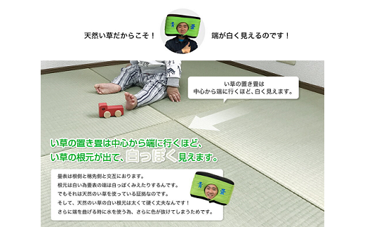 佐賀県産い草置き畳 82cm角6枚セット：C150-038