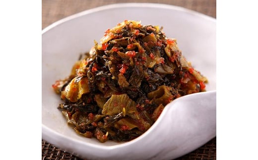 【定期便6回】高菜めんたい味（250g×2袋）：B590-002