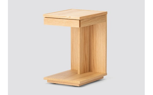 ジラーレ35サイドテーブル Oak【諸富家具】：C137-004