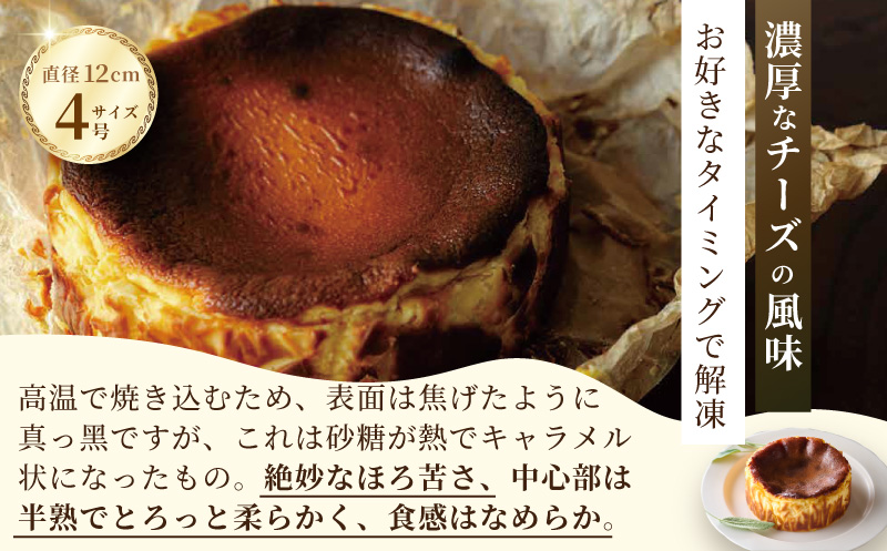 【定期便12回】バスクチーズケーキ：B925-001