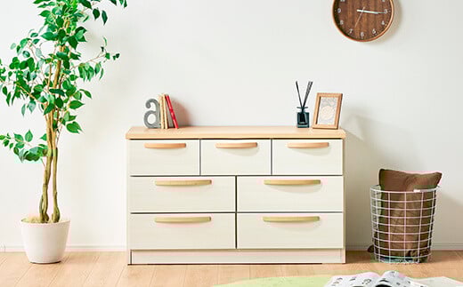 アベニール 110-3段 チェスト【諸富家具】：C143-015