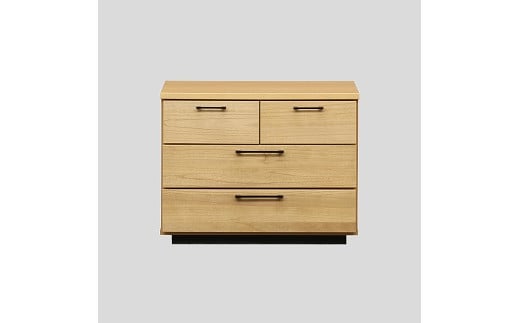 80チェスト3段 オルガ【諸富家具】：B790-006