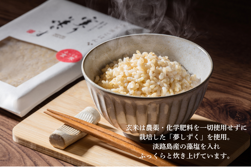 「実り咲かす」玄米ご飯パック 三種セット（10P）：B195-010