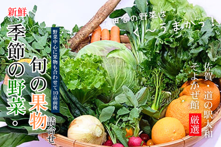 旬の野菜と果物セット：B165-002
