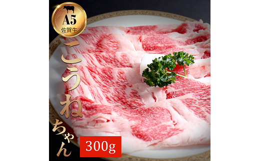 佐賀牛切り落としコウネちゃん300g：B110-022