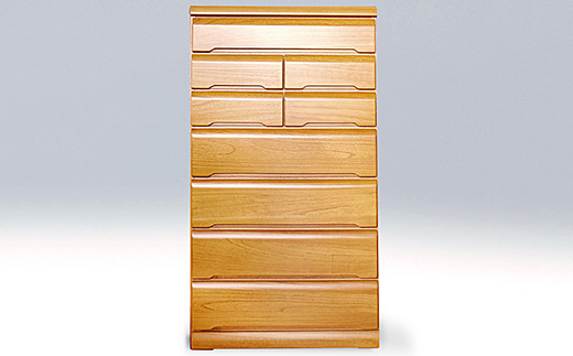 80HC無垢材使用チェスト蓮（NA）【諸富家具】：C176-005