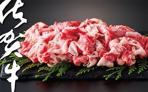 佐賀牛切り落とし500g：B120-013