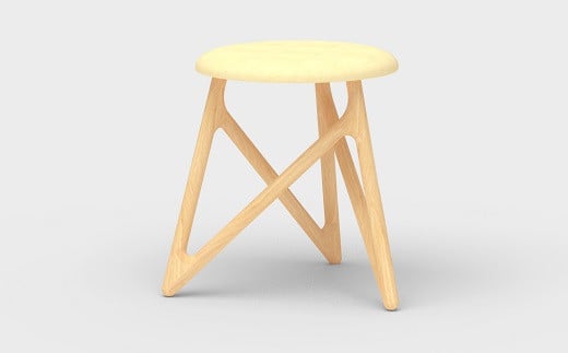 アール 40スツール Oak【諸富家具】：C167-009