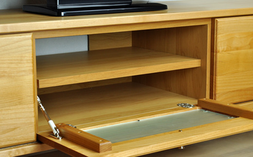 kumukumu150テレビボード　クリア色【諸富家具】:C358-003