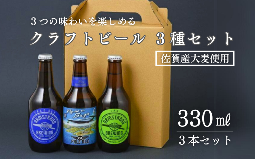 〈アームストロング〉クラフトビール3本セット：B130-031