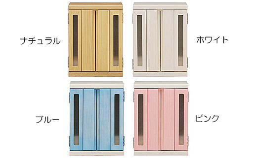メモリアルボックス虹M（4枚戸）【諸富家具】：B550-001