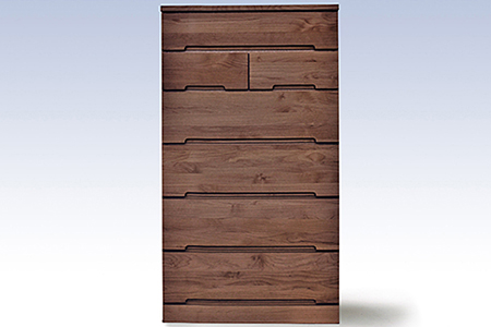 60HCBR 無垢材を使用したチェスト【諸富家具】：C140-008