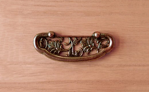 桐たんす 柿渋染め総桐タンス 5段：C197-002