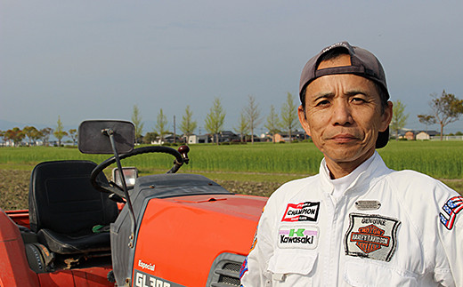 佐賀県特別栽培農産物認証！！自然米「神の力」霧箱風呂敷包み1kg：B345-001